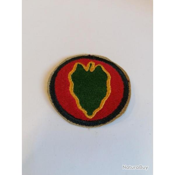 Patch arme us 24th INFANTRY DIVISION WW2 ORIGINAL 2