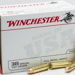Winchester FMJ cal.38special 130gr PAR 100