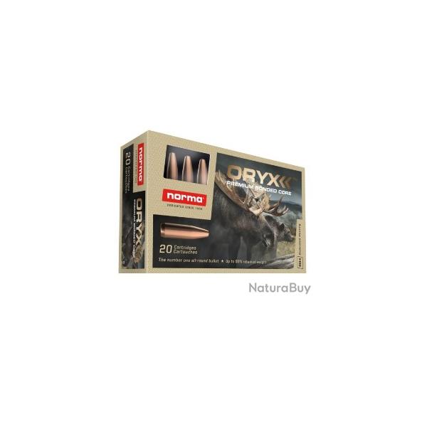 Munitions NORMA cal.7x65R oryx 11g 170gr par 20