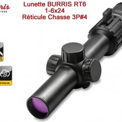 Lunette BURRIS RT6 1-6x24  - Réticule Chasse 3P#4