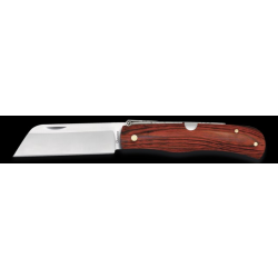 Couteau pliant bois rouge. Lame 8 cm 0165307