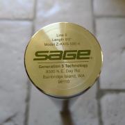 Canne à mouche SAGE modèle GFL 5100 3 RPL Graphite III Canne à mouche SAGE modèle GFL 5100 3 RPL Graphite III