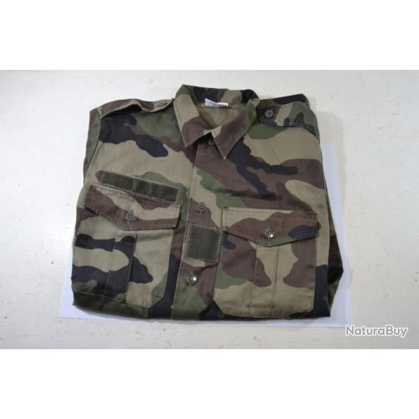 Chemise manche courtes / chemisette Arme Franaise taille 35/36 (taille XS)