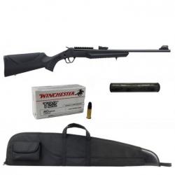 Carabine Rossi Montenegro 22LR + Silencieux + Housse + 50 Balles - Livraison Offerte