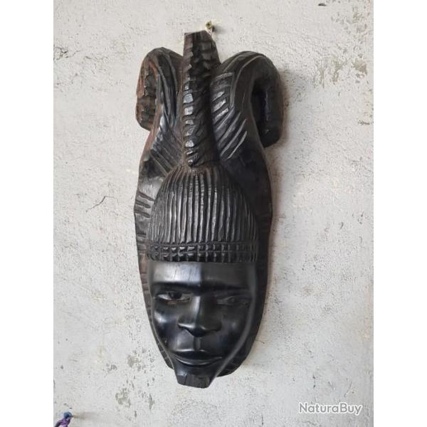 sculpture tete africaine