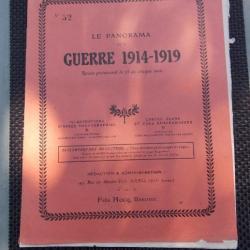 REVUES LE PANORAMA - GUERRE 1914 - 1919