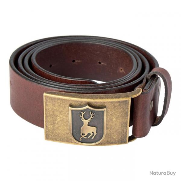 DEERHUNTER - CEINTURE cuir 8112 Cognac Brown 115 cm