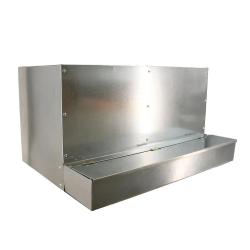 Pondoir galvanisé ramassage extérieur 2 cases