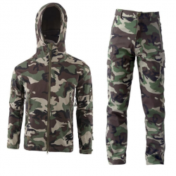 Ensemble veste et pantalon homme, camouflage jungle, taille S à XXL