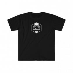 Outpost LOGO T2 T Shirt Noir