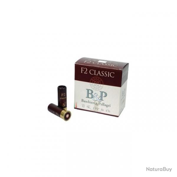 Cartouche B&P Baschieri Pellagri Cal.12 F2 Classic 34g BJ par 25