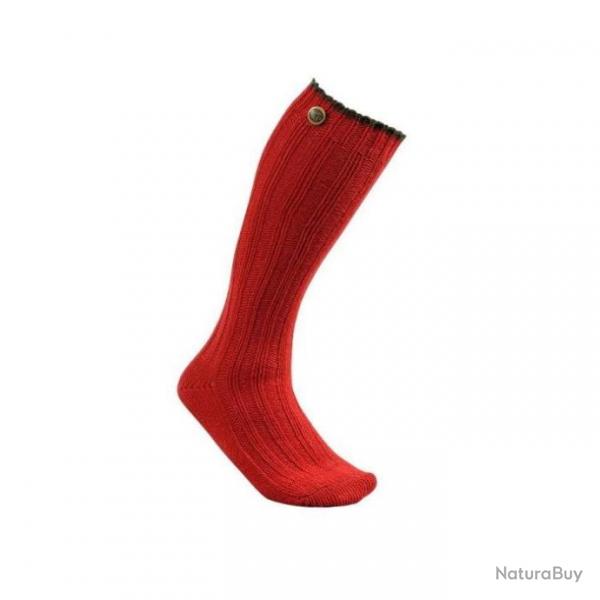 Chaussettes laine Club Interchasse Natun Rouge / 44 - 47 - Rouge / 44 - 47