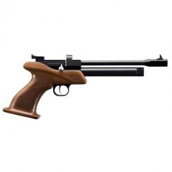 Zasdar CP1 Co2 multi-coups de pistolet manche bois de chaux haché. Granulés de 4,5 mm