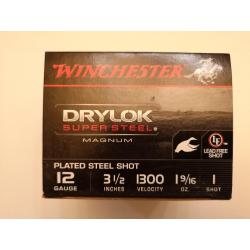 1 boîte de 25 cartouches Winchester Drylok  cal 12 ...