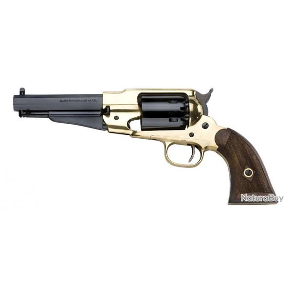 Revolver Pietta 1858 Remington Laiton Sheriff Calibre 44 Crosse Quadrille-RGBSH44LC