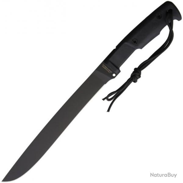 Machette Made in Italy Lame en acier inox Bohler Manche Forprene Etui en Nylon EX0400BLK07