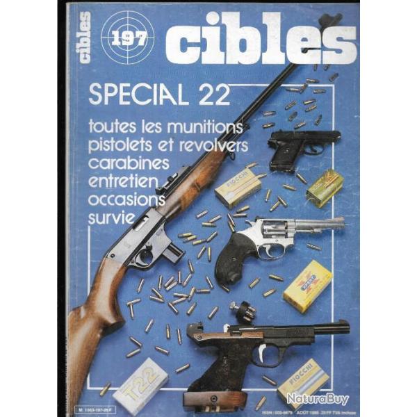 cibles 197 spcial 22 (de l'poque 1986 et avant) toutes les munitions pistolets et rvolvers , cara