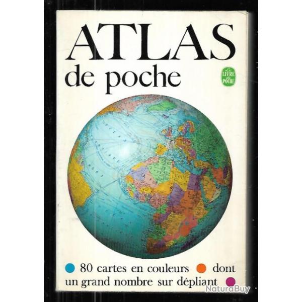 atlas de poche , 80 cartes couleurs