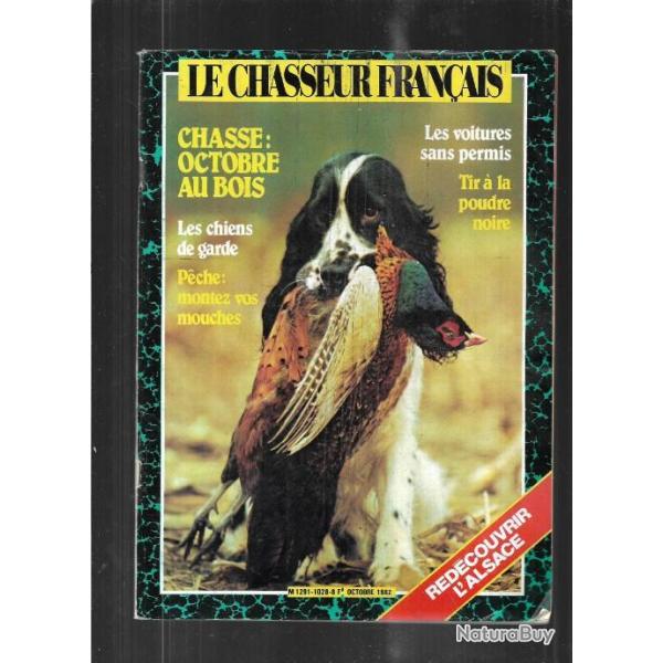 le chasseur franais octobre 1982 , chasse , pche , maison, sant, nature, jardinage , levage
