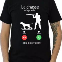 !!! TOP PROMO !!! Tee-shirt chasse humoristique réf 111