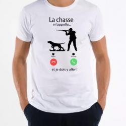!!! TOP PROMO !!! Tee-shirt chasse humoristique réf 120