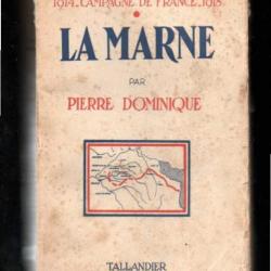 la marne par pierre dominique 1914-campagne de france-1918