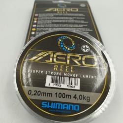 Shimano fishing Aero reel super strong monofilament 0.2mm 100 m 4kg