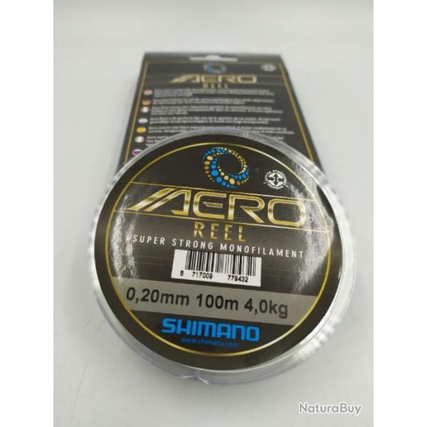 Shimano fishing Aero reel super strong monofilament 0.2mm 100 m 4kg