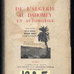 Henri de Kérillis. De l'Algérie au Dahomey en automobile. Voyage effectué par la seconde mission Gra