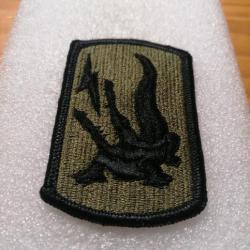 Patch armée us 227th FIELD ARTILLERY BRIGADE kaki ORIGINAL 2