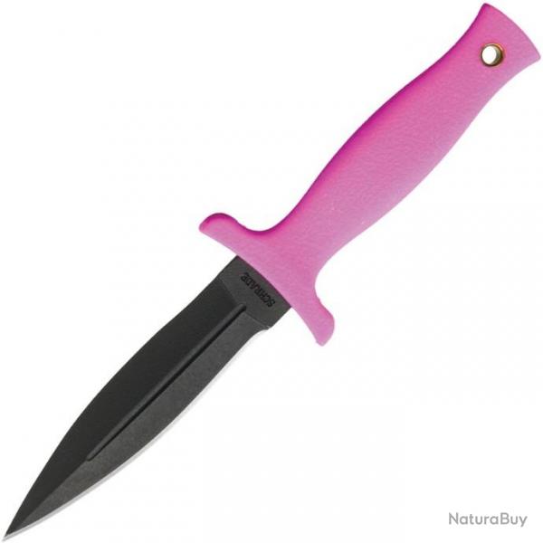 Couteau  bottes rose avec Etui en Cuir SCHF19HPFCP07