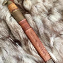 Couteau de chasse Finlandais Puukko vintage
