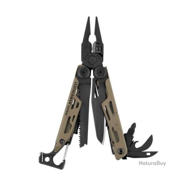 Pince Outils Multifonctions Leatherman SIGNAL COYOTE 19 Outils