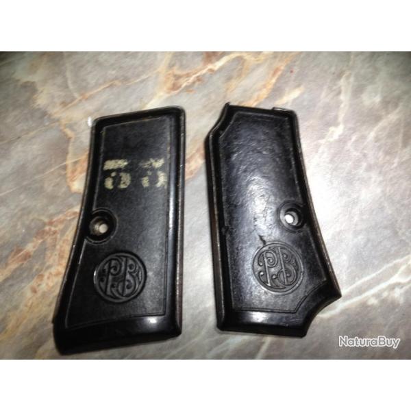 plaquettes de crosse de beretta M34 ou 35 ( WW2 )