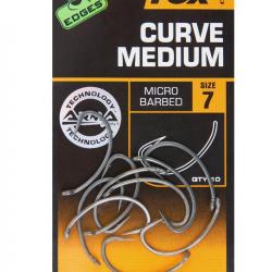 Hameçon carpe Edges Armapoint curve Shank Medium Fox 8