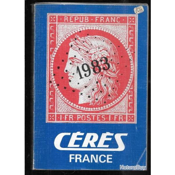 catalogue de timbres postes crs 1983