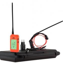Collier GPS DOG TRACE X20 sans abonnement + commande orange fluo - Livraison Offerte - Promo Automne