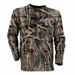 Tee shirt manches longues camouflage Percussion