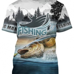 T-Shirt FISHING N° 7 - LIVRAISON OFFERTE
