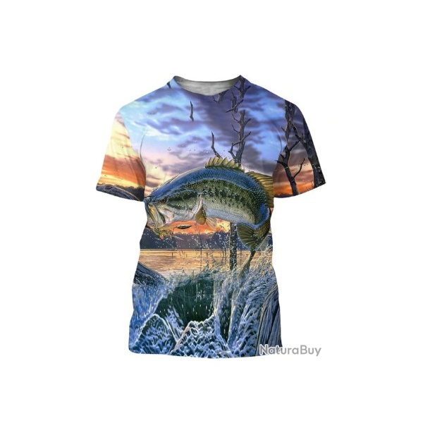 T-Shirt FISHING N 9 - LIVRAISON OFFERTE