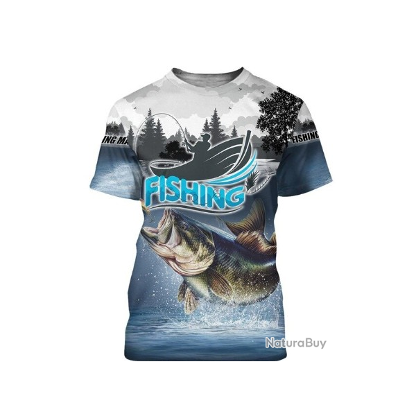 T-Shirt FISHING N 11 - LIVRAISON OFFERTE