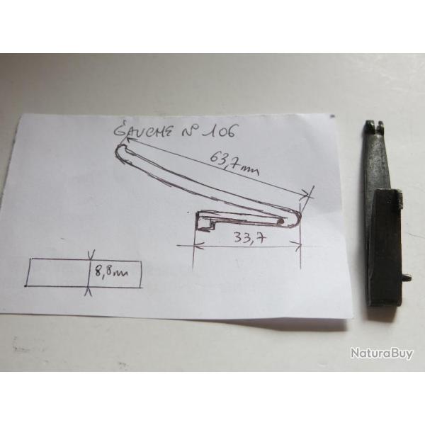 VENDU PAR CUIRASSIER11 N 106 RESSORT DROIT DE PLATINE FUSIL ANCIEN