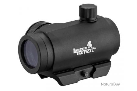 LANCER TACTICAL - Viseur point rouge/vert avec montage Cantilever