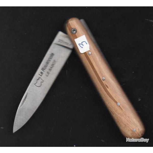 ROUENNAIS 11 OLIVIER couteau *grav Initiales GRATUIT