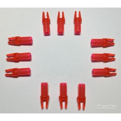 Encoches Lumineuses Halo Nock - Micro .166 - Lot De 3 Rouges - Neuf - USA