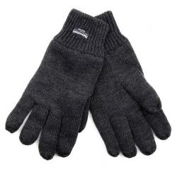 PAIRE DE GANTS 100 % ACRYLIQUE THINSULATE FIN ET ISOLANT GRIS ANTHRACITE - FOSTEX