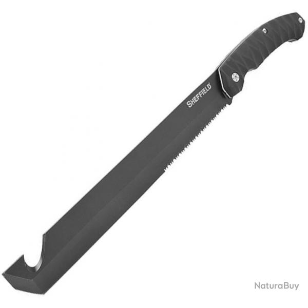 Machette Fletcher Tanto Manche en ABS Lame en acier inoxydable 420 tanto Etui en Nylon SHF1214007