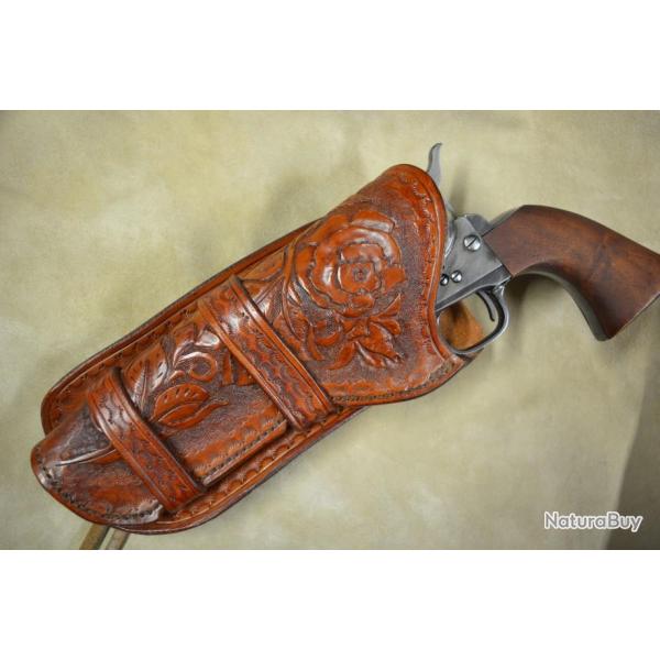 Holster en cuir pour Revolver 1873 gaucher