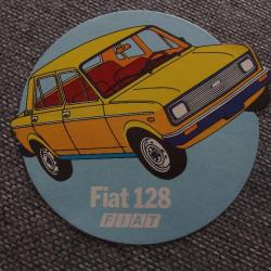 FIAT 128 autocollant vintage 10 cm