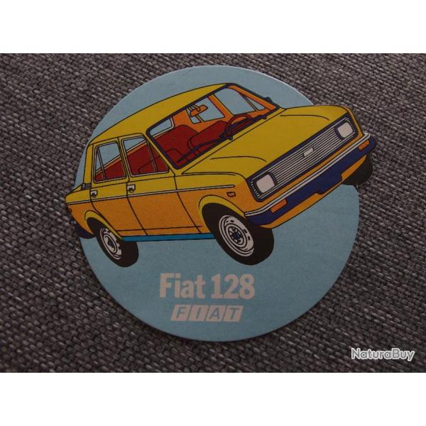 FIAT 128 autocollant vintage 10 cm